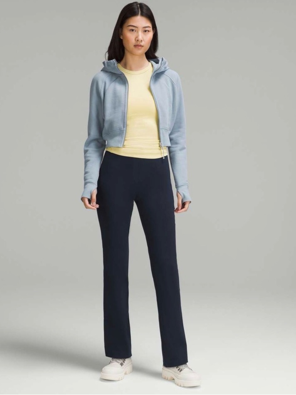 Lululemon Smooth Fit Pull-On High-Rise Pant in Black